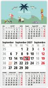 5-Monatskalender Monats Kalender Budget 2025