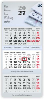 3-Monatskalender PLUS S Monats Kalender 2025