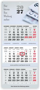 3-Monatskalender PLUS S Monats Kalender 2025