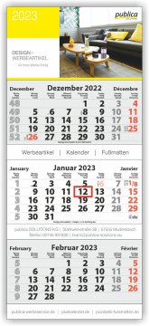 3-Monatskalender FSC Monats Kalender 2025