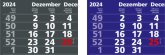 3-Monatskalender Solid