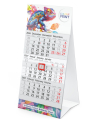 3-Monatskalender Tischaufsteller