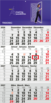 4-Monatskalender Monats Kalender 2025 Mega 4
