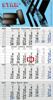 4-Monatskalender Monats Kalender 2025 Budget