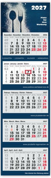 5-Monatskalender Monats Kalender PLUS 2025