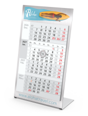 Desktop 4 Steel Tischkalender