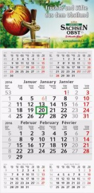 Commerce 6-Monats-Planer Kalender