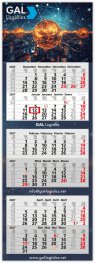 Synergie 6-Monatskalender Monats Kalender 2025